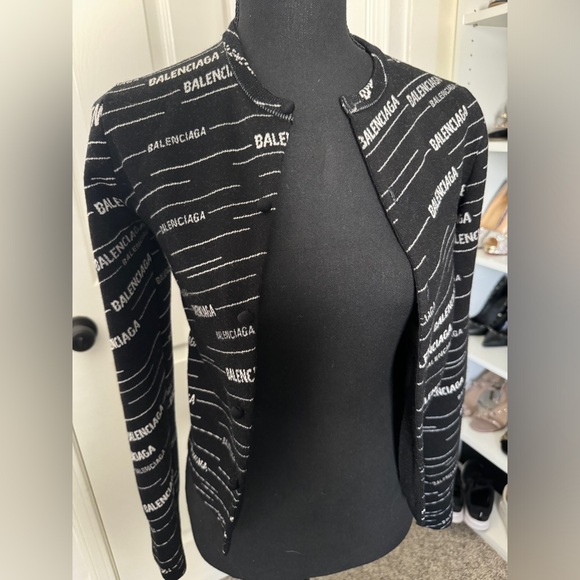 Balenciaga wool cardigan
